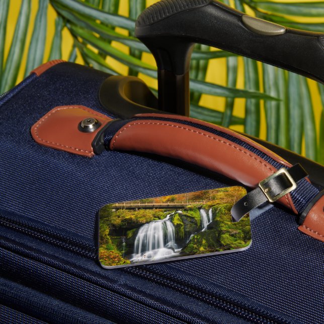 Waterfalls | Triberg Waterfalls, Germany Luggage Tag (Front Insitu 3)