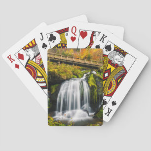 Waterfalls Triberg Waterfalls, Germany Playing Cards