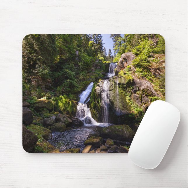 Waterfalls | Triberger Wasserfälle, Germany Mouse Pad (With Mouse)