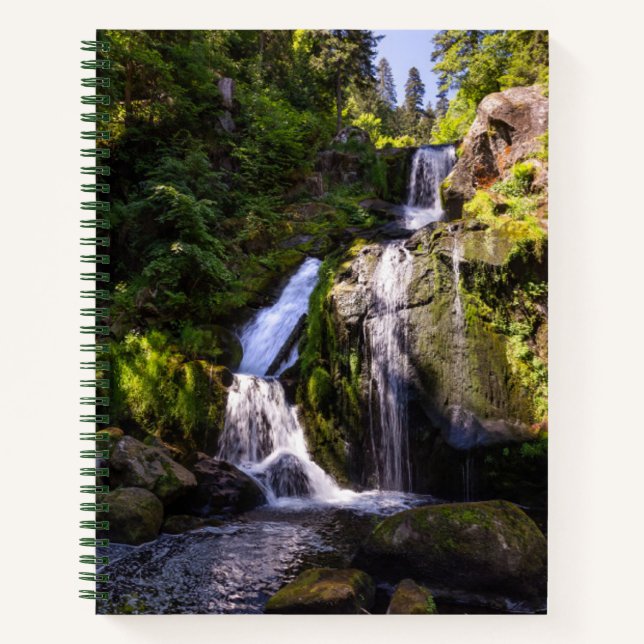 Waterfalls | Triberger Wasserfälle, Germany Notebook (Front)
