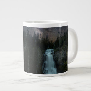 Waterfalls   Whistler Olympic Park Large Coffee Mug