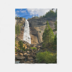Waterfalls   Yosemite National Park Fleece Blanket