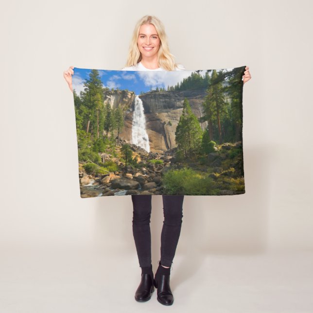 Waterfalls | Yosemite National Park Fleece Blanket (In Situ)