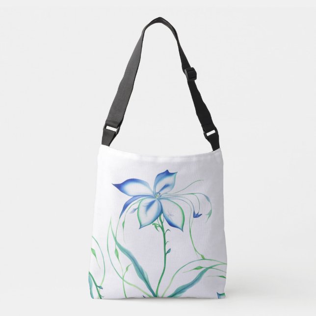Waterflower 2 crossbody bag (Front)