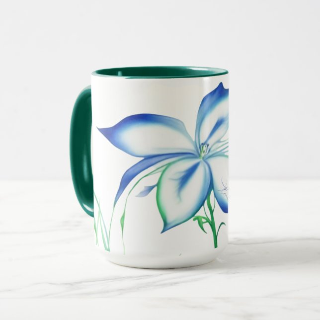 Waterflower 2 mug (Front Left)