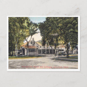 Waterford CT, Connecticut, Inn and Cottages Postcard