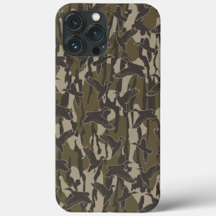 Waterfowl Hunting Camo Duck Hunters  iPhone 13 Pro Max Case