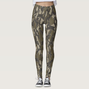 Waterfowl Hunting Camo Duck Hunters  Leggings