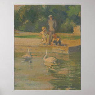 Waterfowl Lake – Kulhanek Brookside Zoo Poster