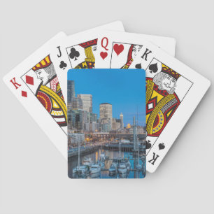 Waterfront and Downtown Playing Cards