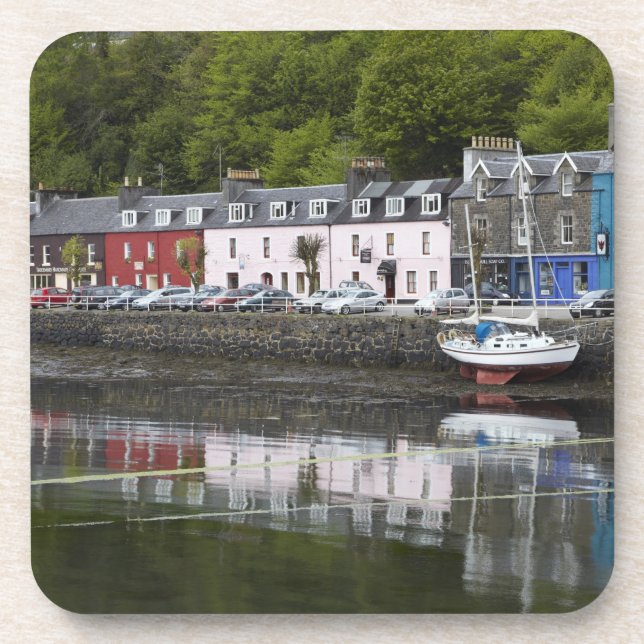 Waterfront, Tobermory, Isle of Mull, Scotland, 2 Coaster (Front)