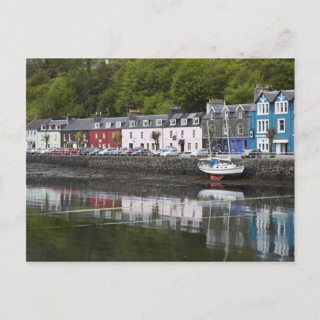 Waterfront, Tobermory, Isle of Mull, Scotland, 2 Postcard (Front)