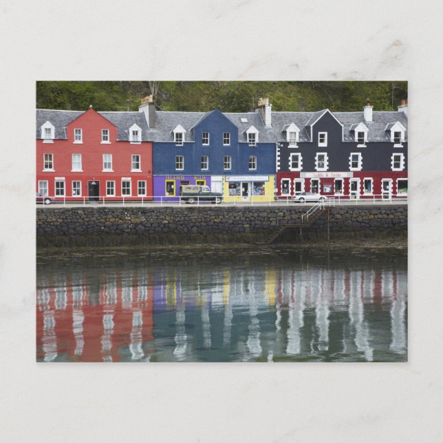 Waterfront, Tobermory, Isle of Mull, Scotland, Postcard (Front)