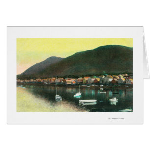 Waterfront View of Indian TownSitka, AK