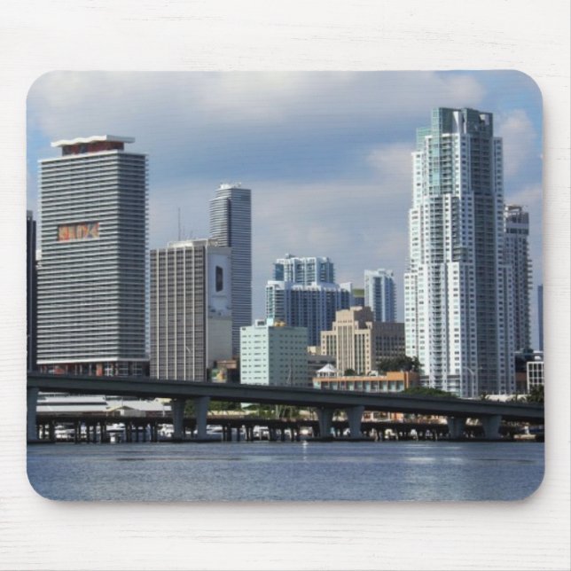 Waterfront view of Miami Mouse Pad (Front)