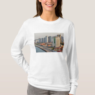 Waterfront with Yantai city skyline, Shandong T-Shirt