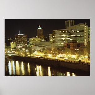 "Waterfront Wonder" Poster
