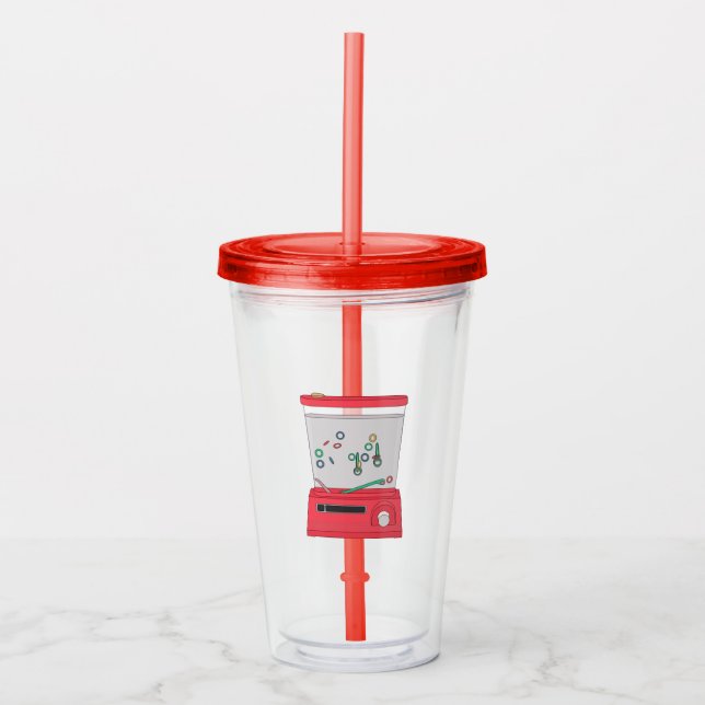 Waterful Ring Toss Acrylic Tumbler (Front)