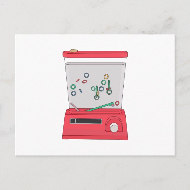 Waterful Ring Toss Postcard (Front)