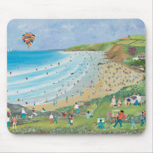 Watergate Bay Cornwall Mouse Pad