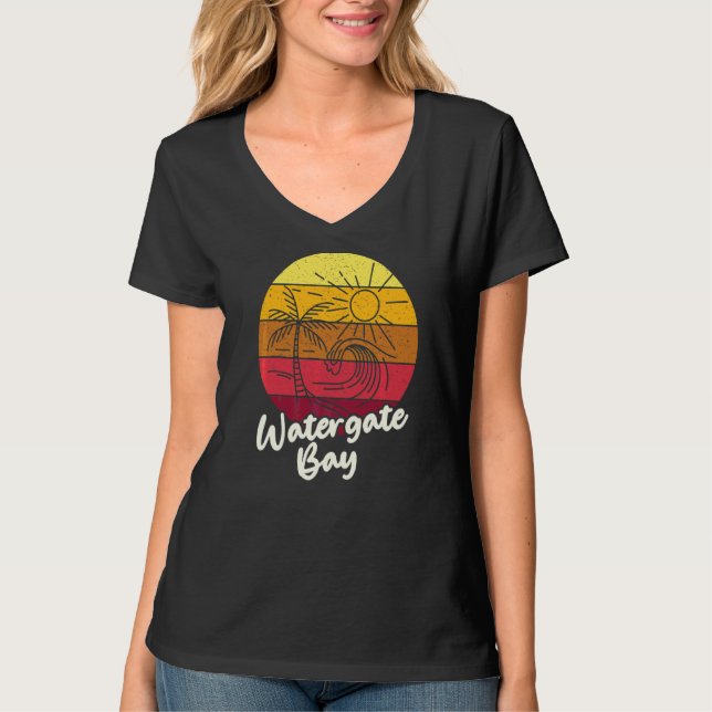 Watergate Bay Surfing Clothing For Surf  Surfer T-Shirt (Front)