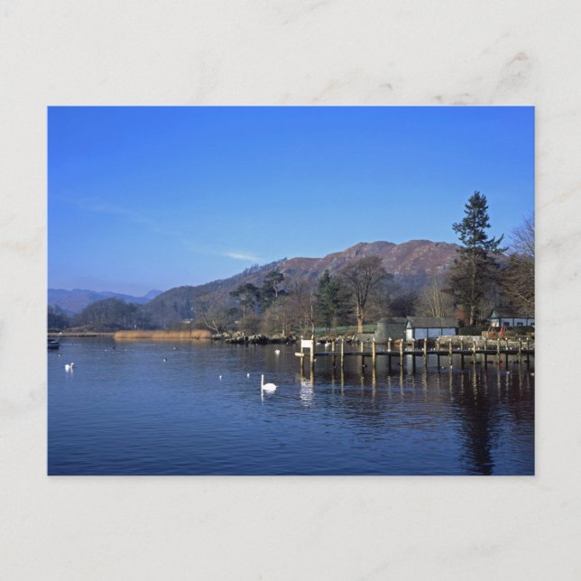 Waterhead Ambleside England Postcard (Front)