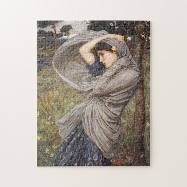 Waterhouse - Boreas Jigsaw Puzzle (Vertical)