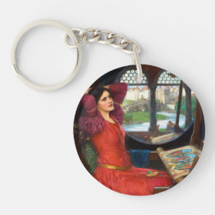 Waterhouse I Am Half-Sick of Shadows Key Ring