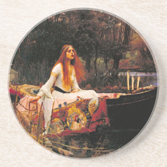 Waterhouse Lady of Shalott Coaster (Front)