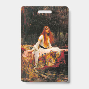 Waterhouse Lady of Shalott ID Badge