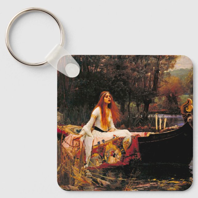 Waterhouse Lady of Shalott Key Ring (Front)