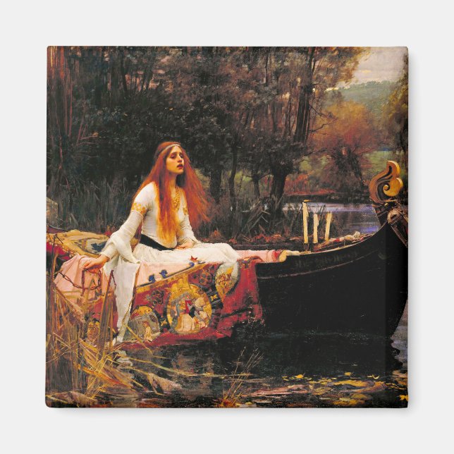 Waterhouse Lady of Shalott Magnet (Front)