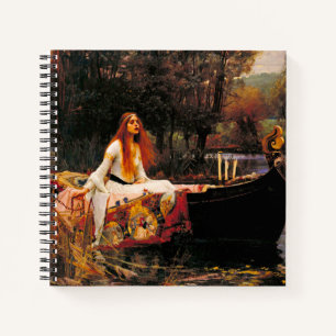 Waterhouse Lady of Shalott Notebook