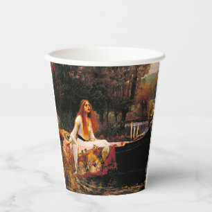 Waterhouse Lady of Shalott Paper Cups