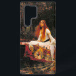 Waterhouse Lady of Shalott Samsung Galaxy Case<br><div class="desc">Samsung Galaxy Case featuring John William Waterhouse’s oil painting The Lady of Shalott (1888). A beautiful woman in a white dress escapes on a boat from her fate to look at all the world through a mirror and weave a tapestry from it—but upon viewing Prince Lancelot, the curse follows the...</div>