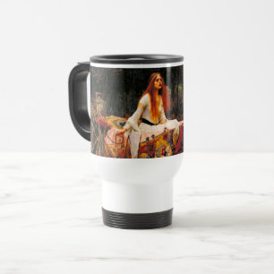 Waterhouse Lady of Shalott Travel Mug