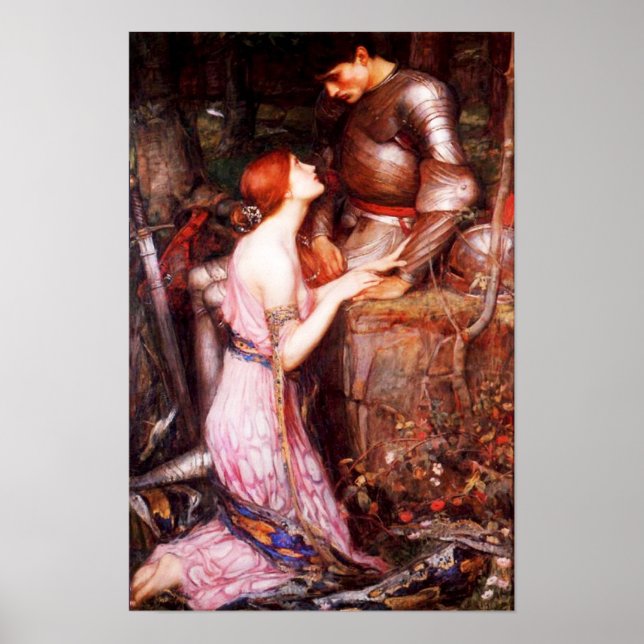 Waterhouse Lamia and the Soldier Poster (Front)