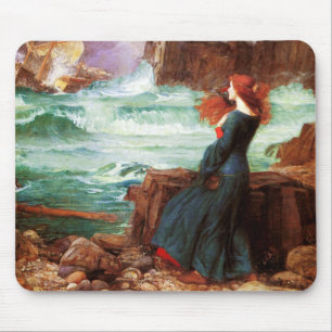 Waterhouse Miranda The Tempest Mouse Pad