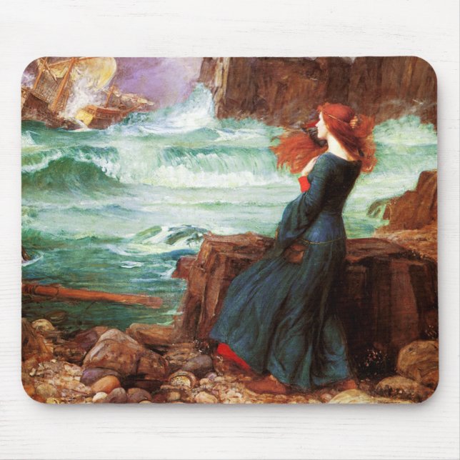 Waterhouse Miranda The Tempest Mouse Pad (Front)
