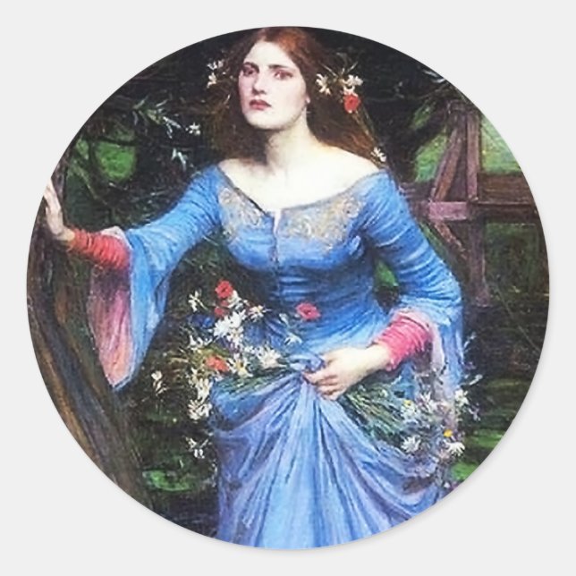 Waterhouse Ophelia Stickers (Front)