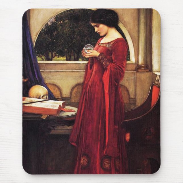 Waterhouse The Crystal Ball Mouse Pad (Front)