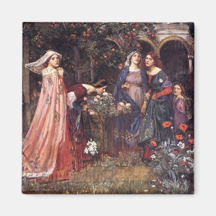 Waterhouse: The Enchanted Garden Magnet
