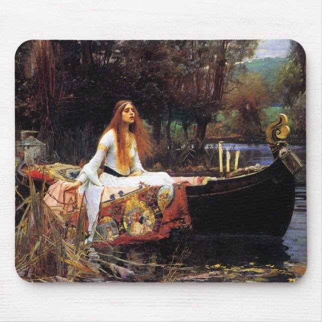 Waterhouse The Lady of Shalott Mouse Pad (Front)