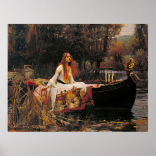Waterhouse The Lady of Shalott Poster