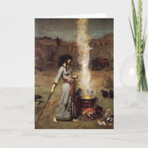 Waterhouse The Magic Circle Greeting Card