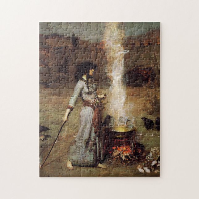 Waterhouse The Magic Circle Puzzle (Vertical)