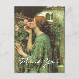 Waterhouse's My Sweet Rose Postcard