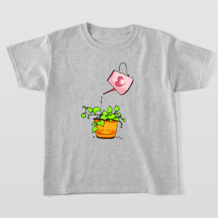 Watering Love, Happy Houseplant T-Shirt