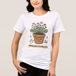 Watering Plants and Breaking Cycles - Tri-Blend Shirt