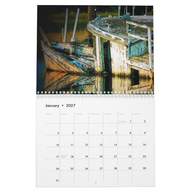 WATERLAND: Chesapeake 2010 Calendar (Jan 2027)